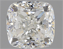 Natural Diamond 1.90 Carats, Cushion with  Cut, I Color, SI2 Clarity and Certified by GIA