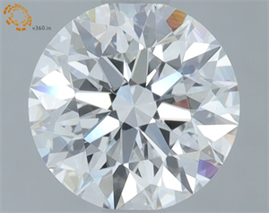 Picture of Lab Grown Diamond 1.21 Carats, Round with Excellent Cut, D Color, VS1 Clarity and Certified by IGI