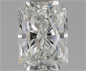 Natural Diamond 1.50 Carats, Radiant with  Cut, G Color, VS2 Clarity and Certified by GIA