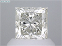 Natural Diamond 1.01 Carats, Princess with  Cut, J Color, VS1 Clarity and Certified by GIA