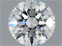 Natural Diamond 0.50 Carats, Round with Excellent Cut, E Color, SI1 Clarity and Certified by GIA