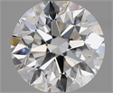 Natural Diamond 2.33 Carats, Round with Excellent Cut, D Color, VS2 Clarity and Certified by GIA