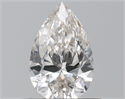 Diamante Natural 0.43 quilates, De pera , Color H, claridad VS1 y certificado GIA