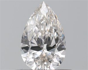 Foto Diamante Natural 0.43 quilates, De pera , Color H, claridad VS1 y certificado GIA de