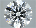 Lab Grown Diamond 6.43 Carats, Round with Ideal Cut, E Color, VS1 Clarity and Certified by IGI