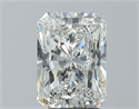Natural Diamond 3.00 Carats, Radiant with  Cut, I Color, SI2 Clarity and Certified by GIA