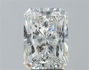 Picture of Natural Diamond 3.00 Carats, Radiant with  Cut, I Color, SI2 Clarity and Certified by GIA