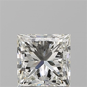 Picture of Natural Diamond 0.90 Carats, Princess with  Cut, J Color, VVS1 Clarity and Certified by GIA