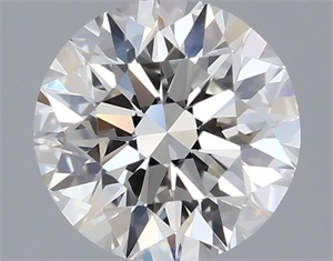 Picture of Natural Diamond 0.40 Carats, Round with Excellent Cut, H Color, VS1 Clarity and Certified by GIA