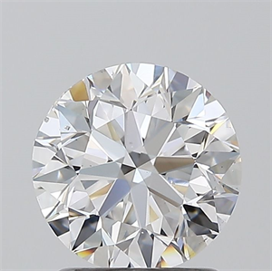 Foto Diamante Natural 1.50 quilates, Redondo , Color D, claridad SI1 y certificado GIA de