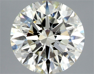 Picture of Natural Diamond 2.54 Carats, Round with Excellent Cut, H Color, VVS1 Clarity and Certified by HRD