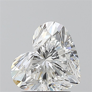 Picture of Natural Diamond 1.50 Carats, Heart with  Cut, F Color, VS1 Clarity and Certified by GIA