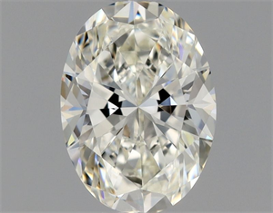 Picture of Natural Diamond 0.50 Carats, Oval with  Cut, H Color, VVS2 Clarity and Certified by GIA