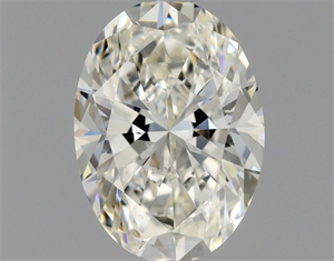 Picture of Natural Diamond 0.50 Carats, Oval with  Cut, H Color, VVS2 Clarity and Certified by GIA