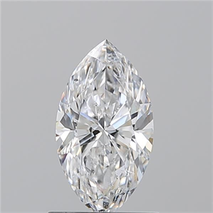 Picture of Natural Diamond 1.01 Carats, Marquise with  Cut, E Color, SI2 Clarity and Certified by GIA