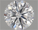 Natural Diamond 0.73 Carats, Round with Excellent Cut, F Color, I1 Clarity and Certified by GIA