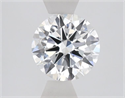 Lab Grown Diamond 1.08 Carats, Round with Ideal Cut, E Color, VVS2 Clarity and Certified by IGI
