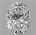 Natural Diamond 0.70 Carats, Oval with  Cut, E Color, VS1 Clarity and Certified by GIA