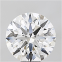 Lab Grown Diamond 8.59 Carats, Round with Ideal Cut, E Color, VVS2 Clarity and Certified by IGI
