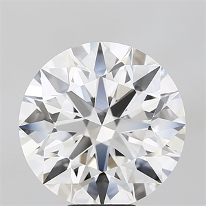 Picture of Lab Grown Diamond 8.59 Carats, Round with Ideal Cut, E Color, VVS2 Clarity and Certified by IGI