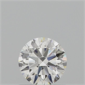 Diamante Natural 0.71 quilates, Redondo , Color H, claridad VVS2 y certificado GIA