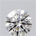 Natural Diamond 0.57 Carats, Round with Excellent Cut, G Color, VS1 Clarity and Certified by GIA