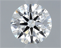 Natural Diamond 0.40 Carats, Round with Excellent Cut, G Color, VS2 Clarity and Certified by GIA