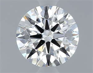 Picture of Natural Diamond 0.40 Carats, Round with Excellent Cut, G Color, VS2 Clarity and Certified by GIA