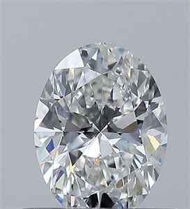 Picture of Natural Diamond 0.50 Carats, Oval with  Cut, F Color, VS1 Clarity and Certified by GIA