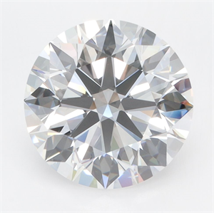 Picture of Lab Grown Diamond 4.61 Carats, Round with Ideal Cut, D Color, IF Clarity and Certified by IGI