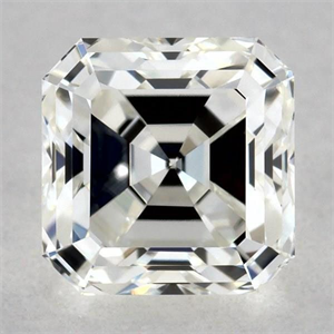 Foto Diamante Natural 0.70 quilates, Asscher , Color J, claridad VVS1 y certificado GIA de