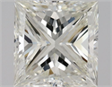 Natural Diamond 1.01 Carats, Princess with  Cut, J Color, VVS2 Clarity and Certified by GIA