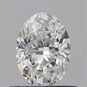 Foto Diamante Natural 0.51 quilates, Ovalado , Color D, claridad VVS1 y certificado GIA de