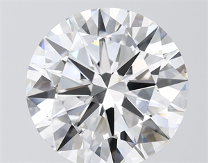 Picture of Lab Grown Diamond 5.53 Carats, Round with Excellent Cut, E Color, VVS2 Clarity and Certified by IGI