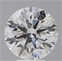 Lab Grown Diamond 5.09 Carats, Round with Ideal Cut, E Color, VVS2 Clarity and Certified by IGI