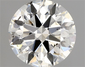 Picture of Natural Diamond 0.80 Carats, Round with Excellent Cut, H Color, SI2 Clarity and Certified by GIA