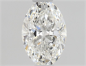 Diamante Natural 0.52 quilates, Ovalado , Color F, claridad VVS2 y certificado GIA