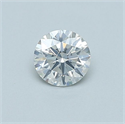 Diamante Natural 0.46 quilates, Redondo , Color G, claridad SI2 y certificado GIA