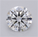 Del inventario de diamantes de laboratorio, 1.51 quilates, Redondo , Color E, claridad VVS2 y certificado IGI
