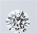 Lab Grown Diamond 2.03 Carats, Round with Ideal Cut, D Color, VVS1 Clarity and Certified by IGI