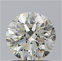 Diamante Natural 1.20 quilates, Redondo , Color L, claridad SI1 y certificado GIA