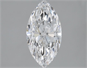 Natural Diamond 1.71 Carats, Marquise with  Cut, D Color, IF Clarity and Certified by GIA