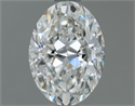 Diamante Natural 0.80 quilates, Ovalado , Color I, claridad VVS2 y certificado GIA
