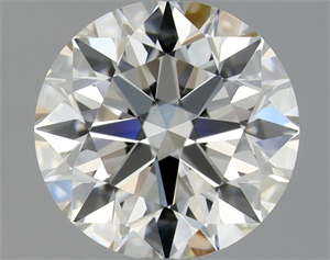 Picture of Natural Diamond 0.86 Carats, Round with Excellent Cut, G Color, VVS2 Clarity and Certified by GIA