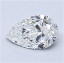 Natural Diamond 2.01 Carats, Pear with  Cut, E Color, VS1 Clarity and Certified by GIA