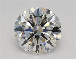 Picture of Lab Grown Diamond 2.03 Carats, Round with Ideal Cut, D Color, IF Clarity and Certified by IGI