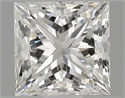 Natural Diamond 0.64 Carats, Princess with  Cut, G Color, VS2 Clarity and Certified by GIA