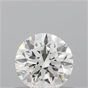 Natural Diamond 0.46 Carats, Round with Excellent Cut, G Color, VVS2 Clarity and Certified by IGI