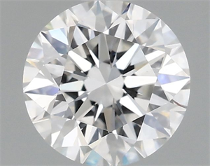 Picture of Lab Grown Diamond 1.06 Carats, Round with Excellent Cut, E Color, VS1 Clarity and Certified by IGI