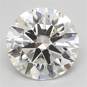 Picture of Natural Diamond 0.70 Carats, Round with Excellent Cut, J Color, VS2 Clarity and Certified by GIA